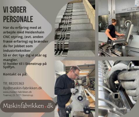 Job på Maskin-fabrikken.dk